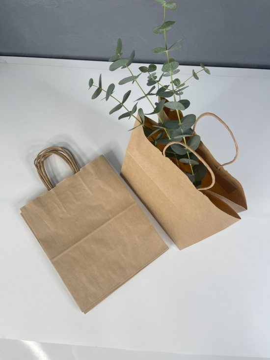 Пакет 240х140х280 крафт