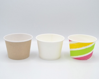 Креманка для мороженного 250 мл, "Полоски"